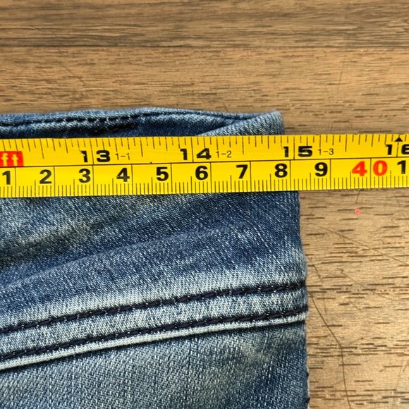 Maurices Jeans Womens 4R Medium Wash Everflex Mid Rise Flare Denim - Picture 5 of 10